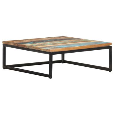vidaXL ネスティングコーヒーテーブル 2点 無垢の再生木材