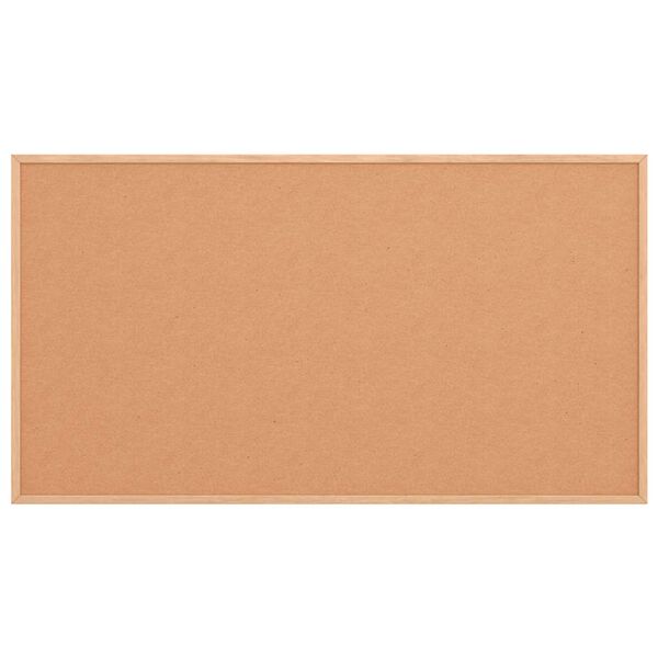 vidaXL コルクボード（無垢パイン材フレーム付き）100x55 cm