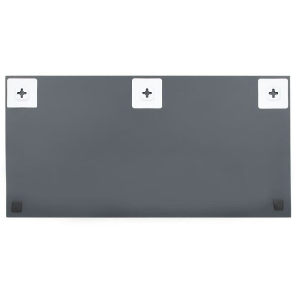 vidaXL フレームレスミラー 120x60cm ガラス製