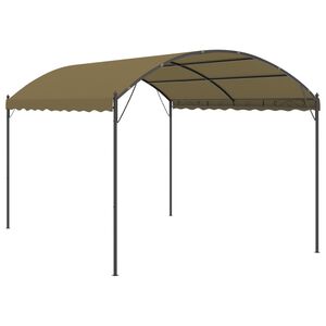 vidaXL ガゼボ トープ 4x3x2.6 m 180g/m&sup2;