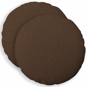vidaXL クッションカバー 枕で HEERLEN 2 個 ブラウン ファブリック