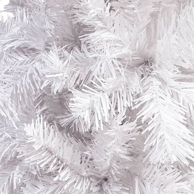 vidaXL スリム型 クリスマスツリー 180cm ホワイト
