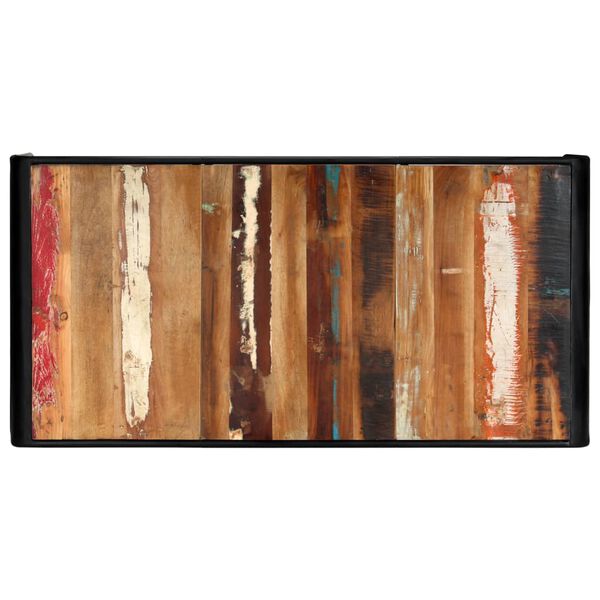 vidaXL ダイニングテーブル 180x90x76cm 無垢の再生木材