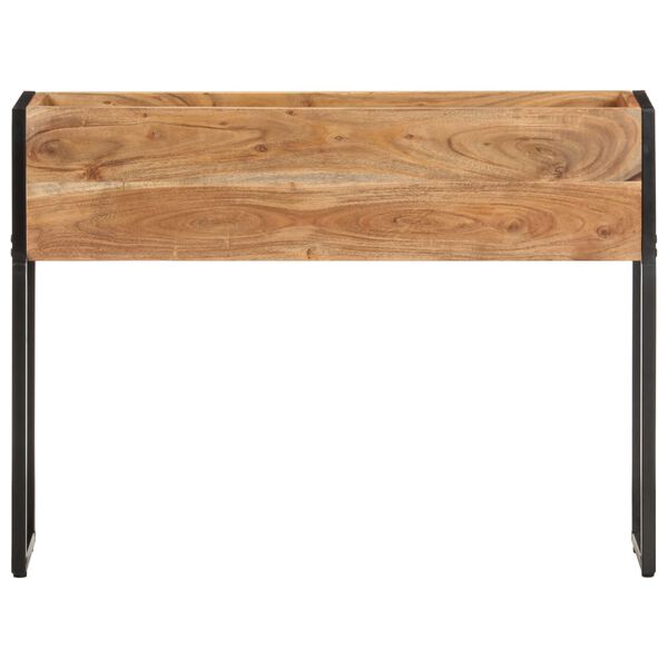 vidaXL プランター 90x20x68cm アカシア無垢材