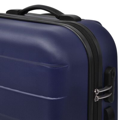 vidaXL ハードスーツケース3点セット ブルー