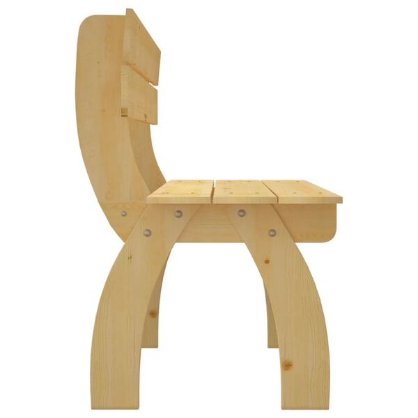 vidaXL ガーデンベンチ 150cm 含浸松材