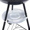 vidaXL 携帯式 チャコールケトルBBQグリル XXL ホイール付き 44cm