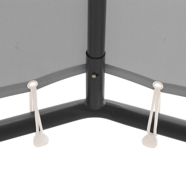 vidaXL ガゼボ 4x4m アントラシート