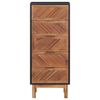 vidaXL サイドボード 45x32x115 cm アカシア無垢材＆MDF