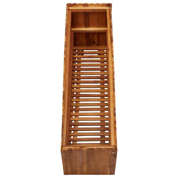 vidaXL ガーデンレイズドベッド 100x30x50cm アカシア無垢材