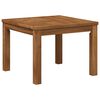 vidaXL コーヒーテーブル LAREN ナチュラル 49 x 48.5 x 36 cm ソリッドアカシアウッド