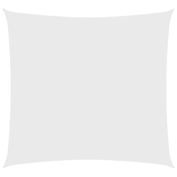 vidaXL サンシェードセイル 4x4m 角型 オックスフォード生地 ホワイト