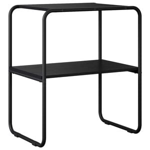 vidaXL コンソール テーブル ブラックオーク 60 x 42.5 x 70 cm エンジニアードウッド