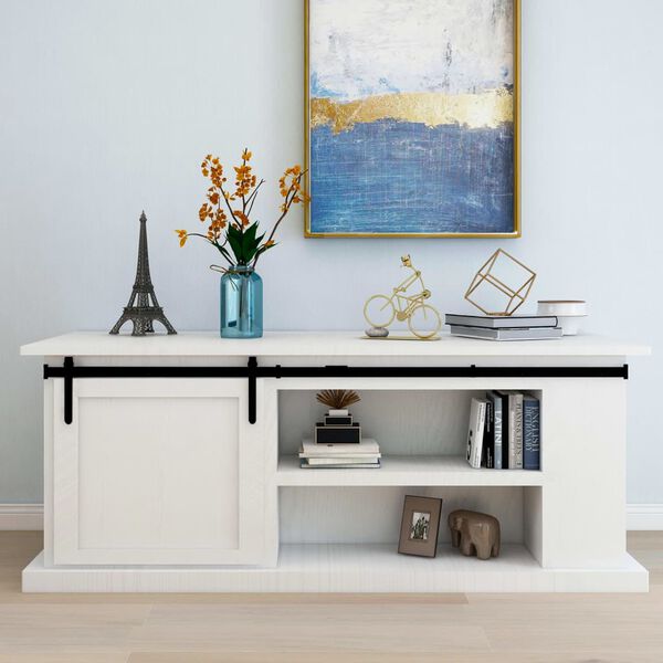 vidaXL ミニスライディングキャビネット ドアキット 炭素鋼 183cm