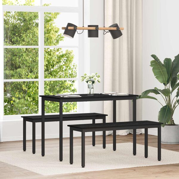 vidaXL ダイニングテーブル 金属