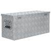 vidaXL アルミボックス 80x30x35cm シルバー
