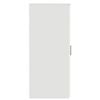 vidaXL 収納キャビネット ホワイト 40x45x103,5 cm エンジニアードウッド