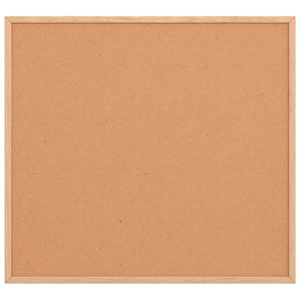 vidaXL コルクボード（無垢パイン材フレーム付き）60x55 cm