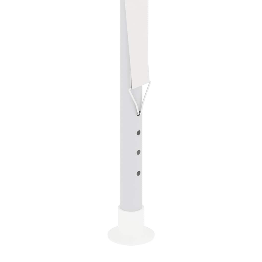 vidaXL プロ仕様 パーティーテント 側壁付き 4x9m ホワイト 90g/m²