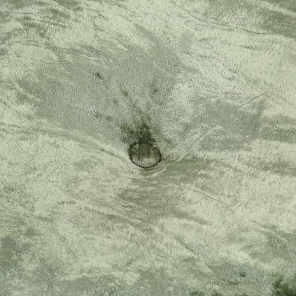 vidaXL 丸型プーフ ベルベット 40x20cm グリーン