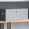 vidaXL アルミボックス 90.5x35x40cm シルバー