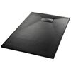 vidaXL シャワートレイ SMC ブラック 100x80cm