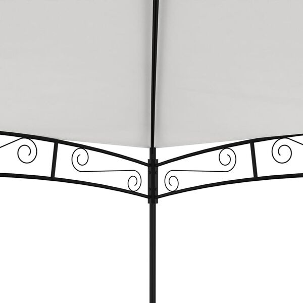 vidaXL ガーデンガゼボ 3x3m クリーム 180g/m&sup2;