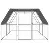 vidaXL 鶏小屋 3x6x2m 亜鉛メッキ鋼製