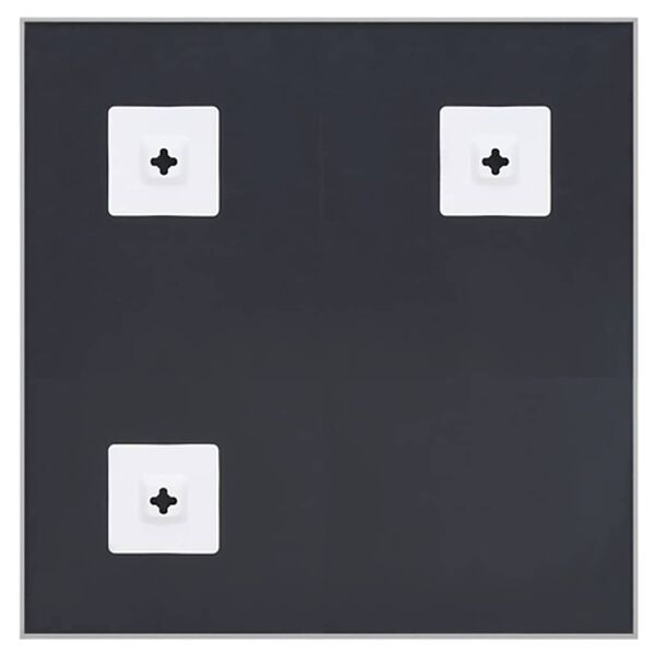 vidaXL ミラー 60x60cm シルバー