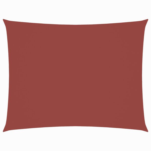 vidaXL サンシェード 2x4m 長方形 オックスフォード生地 テラコッタ
