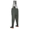 vidaXL ウェーディングパンツ ブーツ付き グリーン サイズ41