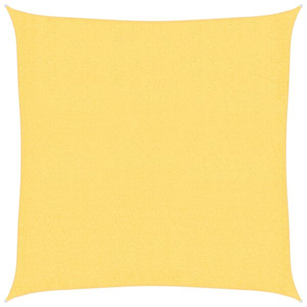 vidaXL サンシェード 3.6x3.6m 高密度ポリエチレン製 角型 ベージュ