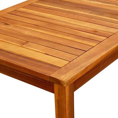 vidaXL ガーデンコーヒーテーブル 110x60x45cm アカシア無垢材