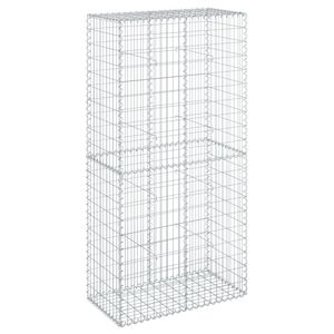 vidaXL 蛇籠バスケット カバー付き 100x50x200cm 亜鉛メッキ鉄