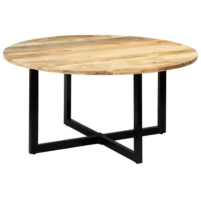 vidaXL ダイニングテーブル 150x73cm マンゴー無垢材