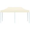 vidaXL 折り畳み式ポップアップテント 3 x 6 m クリームホワイト
