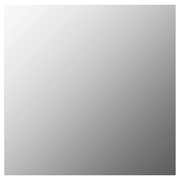 vidaXL ウォールミラー 40x40cm スクエア ガラス製