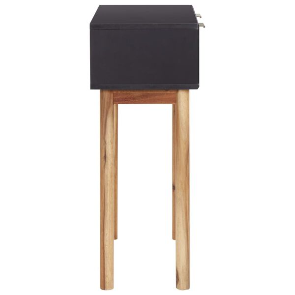 vidaXL コンソールテーブル 70x30x75 cmアカシア無垢材＆MDF