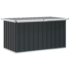 vidaXL ガーデン収納ボックス アントラシート 129x67x65cm
