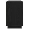 vidaXL サイドボード ブラックオーク 102 x 35 x 55 cm エンジニアリングウッド
