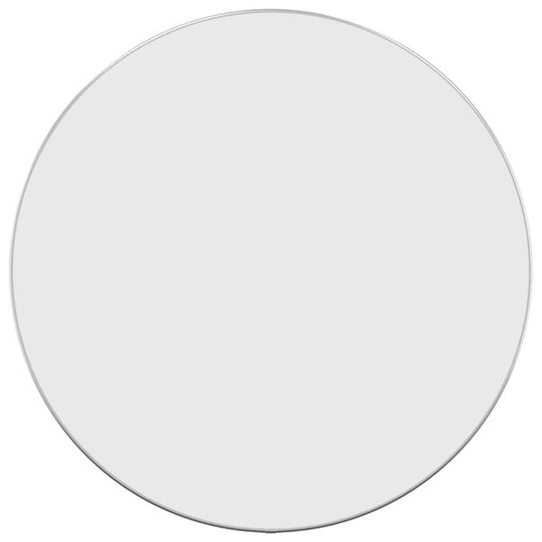 vidaXL ウォールミラー シルバー 直径60 cm 円形