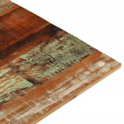 vidaXL テーブルトップ 長方形 70x80cm 15-16mm 無垢の再生木材
