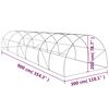 vidaXL 温室 27m² 900x300x200cm