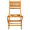 vidaXL 折りたたみガーデンチェア 2点 47x62x90 cm チーク無垢材