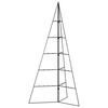 vidaXL 金属製クリスマスツリー デコレーション用 ブラック 100cm