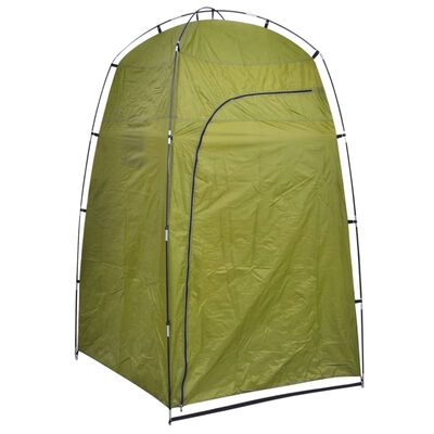 vidaXL ポータブルキャンプ用トイレ テント付 10+10 L