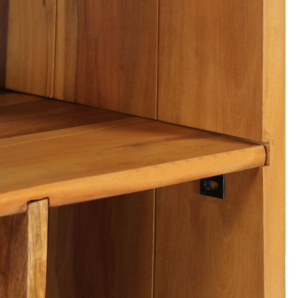 vidaXL 本棚 60x35x180cm 無垢の再生木材