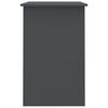vidaXL デスク 灰色 100x50x76cm パーティクルボード