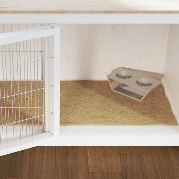 vidaXL げっ歯類用麻マット 1x5m 5mm