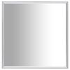 vidaXL ミラー 40x40cm シルバー